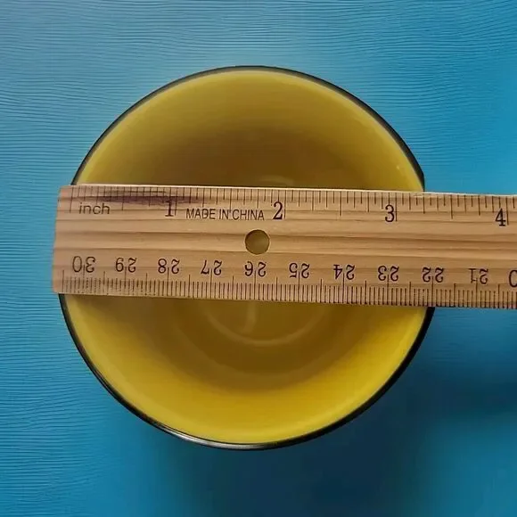 3 VTG Black & Yellow Eldiro Coffee Mugs Plastic Retro 80s Color Pops W. Germany - Picture 4 of 7